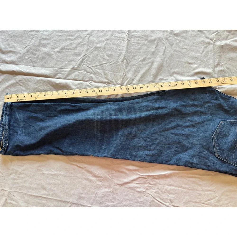 Polo Ralph Lauren Mens Straight Leg Jeans Blue Medium Wash 38x32 Stretch Denim